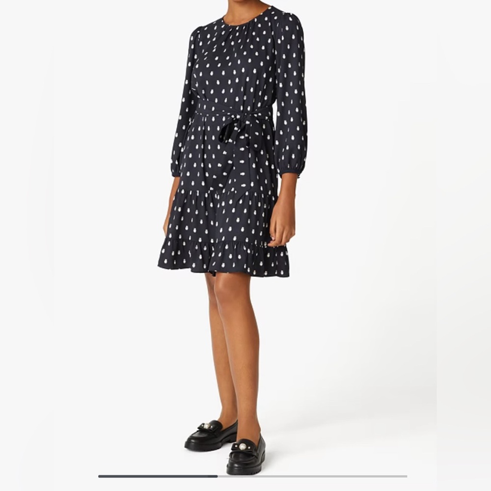 Kate Spade - NWT Navy Blue Hoot Night Owl Shift Dress